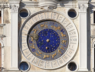 Image showing Zodiac Clock