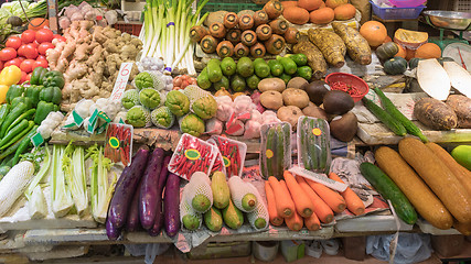 Image showing Vegetables and Fruits