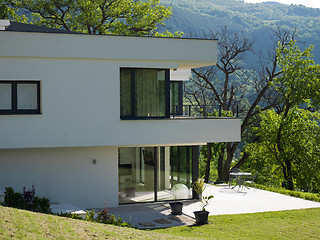 Image showing Exterior of  luxury Villa