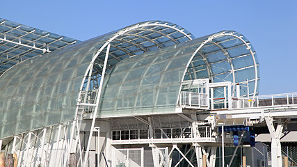 Image showing Glass Station Structure