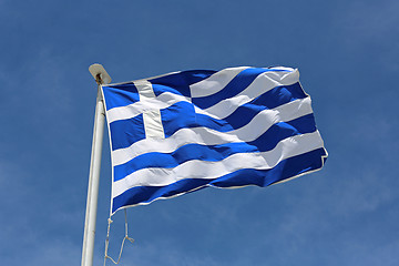 Image showing Greek Flag