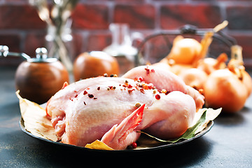 Image showing raw chicken