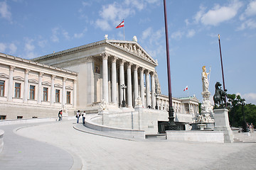 Image showing parlament in Vienna