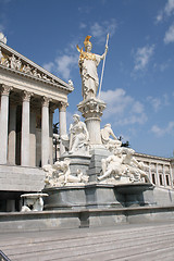 Image showing parlament in Vienna