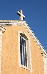 Image showing Top of a church