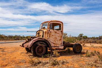 Image showing Relics of outback Australia