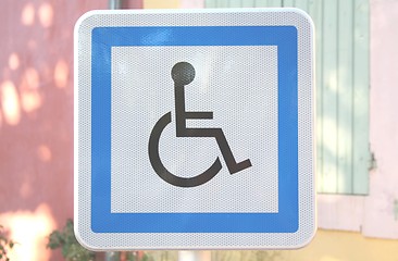 Image showing Handicap sign