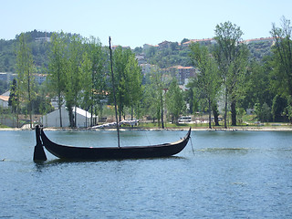 Image showing Traditional portoguese boat