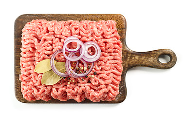 Image showing raw minced meat