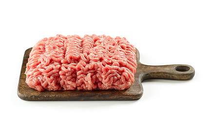 Image showing raw minced meat