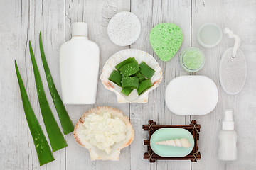 Image showing Soothing Skincare Products