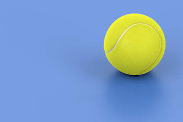 Image showing Tennis ball