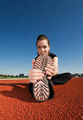 Image showing Before the race