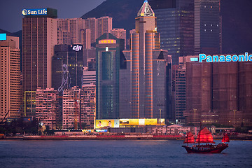 Image showing Hong Kong skyline. Hong Kong, China