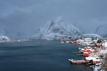Image showing Reine fishing village, Norway