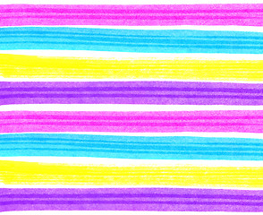 Image showing Abstract bright colorful striped background 