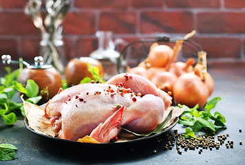 Image showing raw chicken