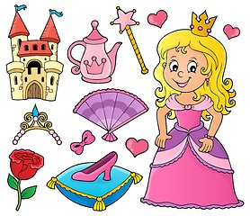 Image showing Princess topic set 1