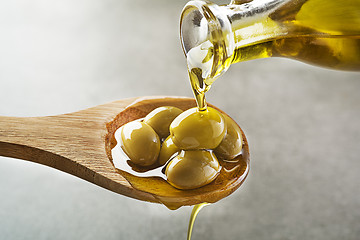 Image showing Olive oil