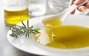 Image showing Olive oil