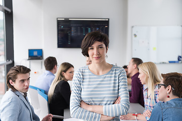 Image showing Portrait of successful Businesswoman