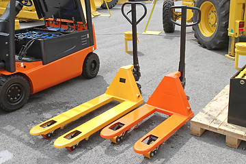 Image showing Pallet Jack Forklift