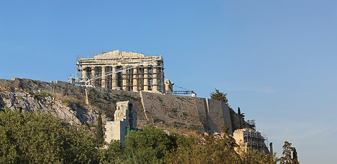 Image showing Parthenon Construction