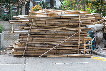 Image showing Bamboo Sticks