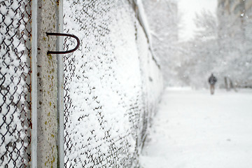 Image showing Snow-covered Rabitz grid
