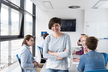 Image showing Portrait of successful Businesswoman