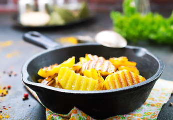 Image showing fried potato