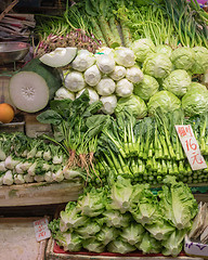 Image showing Green Vegetables