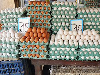 Image showing Eggs Market