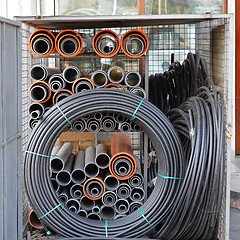 Image showing Pipes Plastic