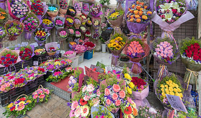Image showing Colourful Florist