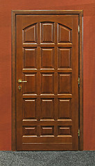 Image showing Brown Door