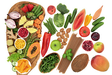 Image showing Alkaline Health Food Selection