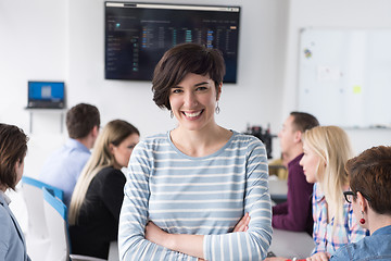 Image showing Portrait of successful Businesswoman