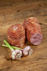 Image showing Ham And Garlic