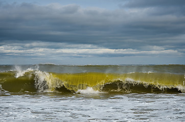 Image showing Storm on the Sea