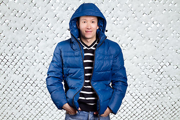 Image showing Asian man in Blue