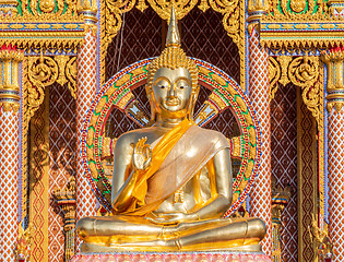 Image showing Buddha image in Huai Yai, Chonburi, Thailand