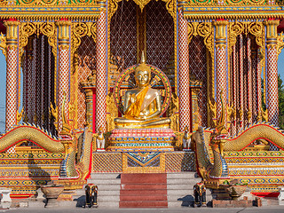 Image showing Buddhist temple in Huai Yai, Chonburi, Thailand