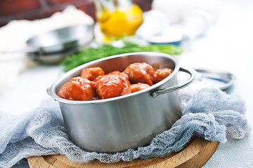 Image showing meatballs