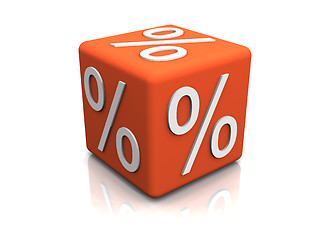 Image showing Percent cube