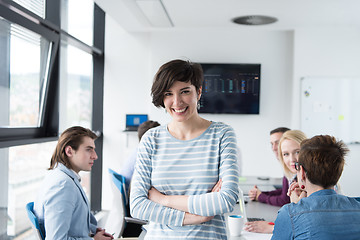 Image showing Portrait of successful Businesswoman