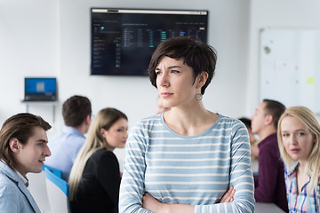 Image showing Portrait of successful Businesswoman