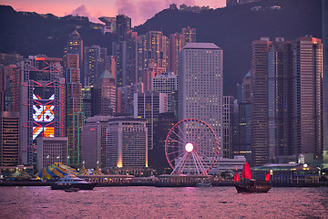 Image showing Hong Kong skyline. Hong Kong, China