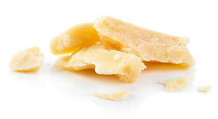 Image showing pieces of parmesan cheese