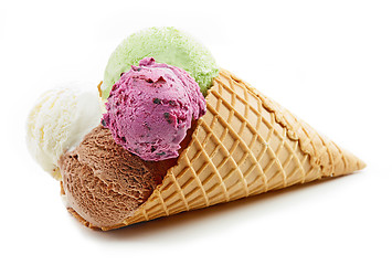 Image showing ice cream cone